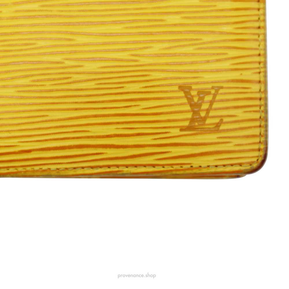 Louis Vuitton Marco Wallet - Tassil Yellow Epi Le… - image 6