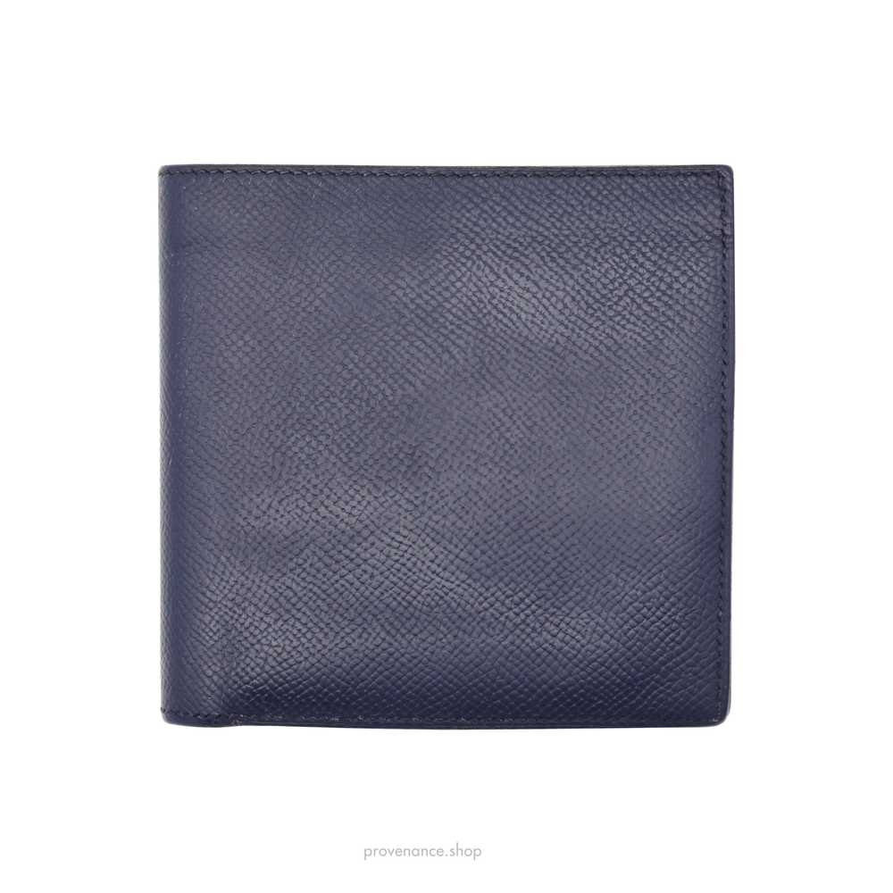 Hermès MC2 Bifold Wallet - Navy Epsom Leather - image 2