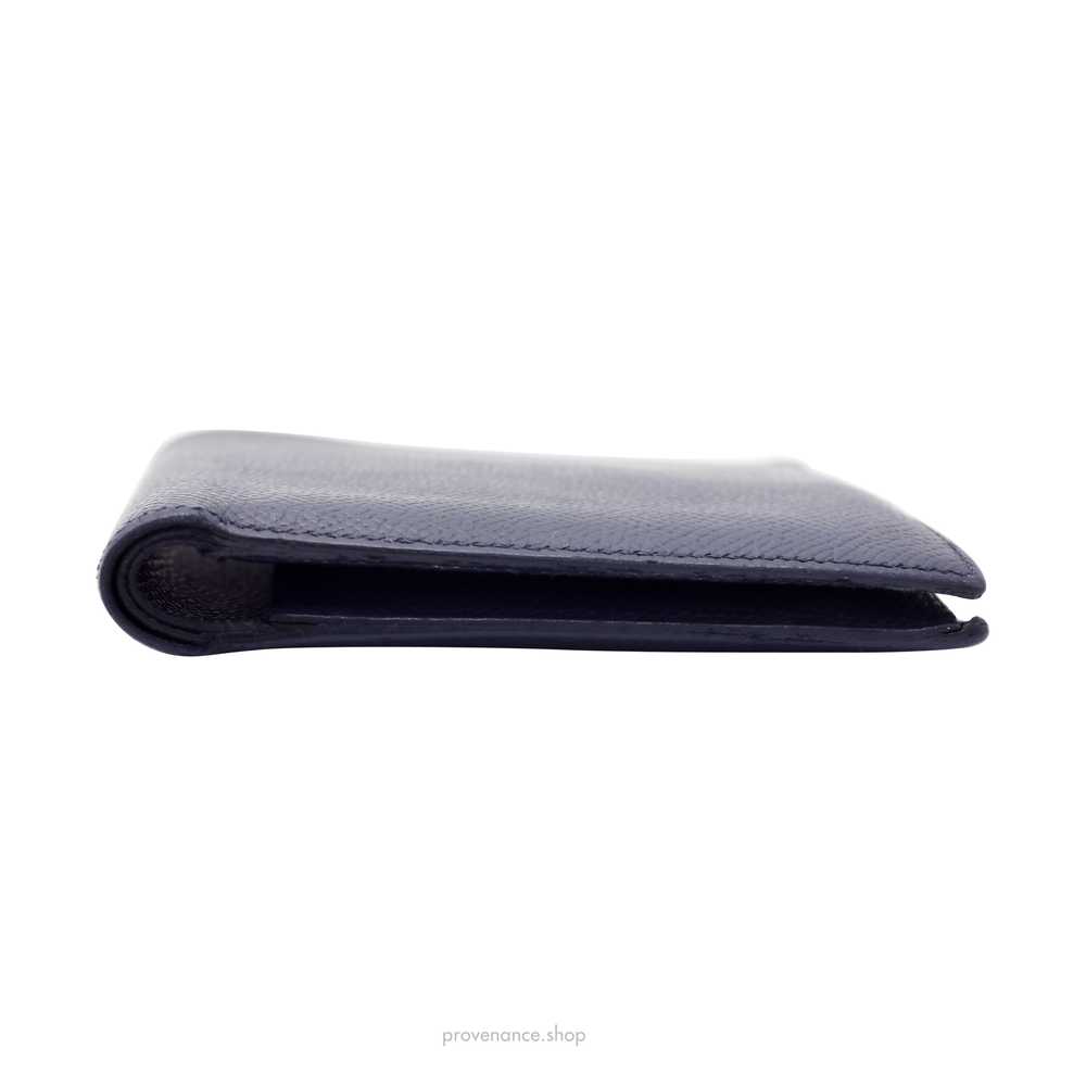 Hermès MC2 Bifold Wallet - Navy Epsom Leather - image 9