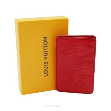 Louis Vuitton Red Epi Pocket Organizer