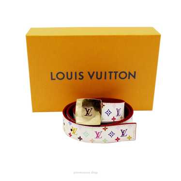 Louis Vuitton Belt - Monogram Multicolore (White)