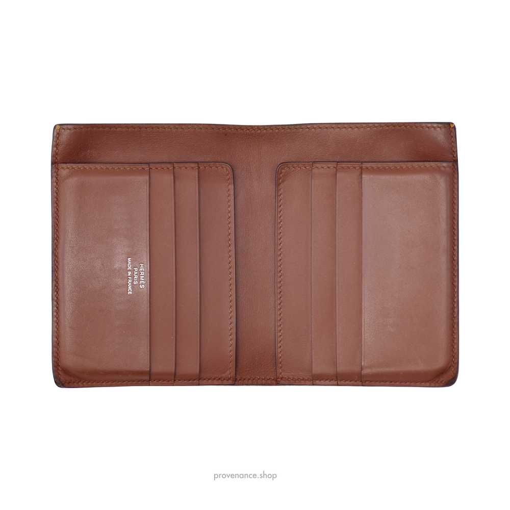 Hermès 6CC Bifold Wallet - Miel Box Calfskin - image 6