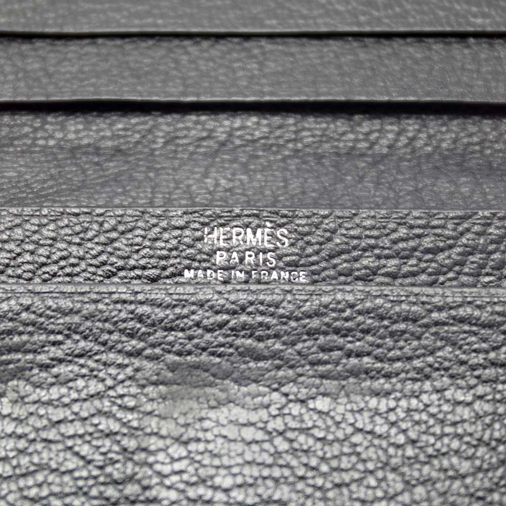 Hermès MC² Fleming Long Wallet - Black Clemence L… - image 8