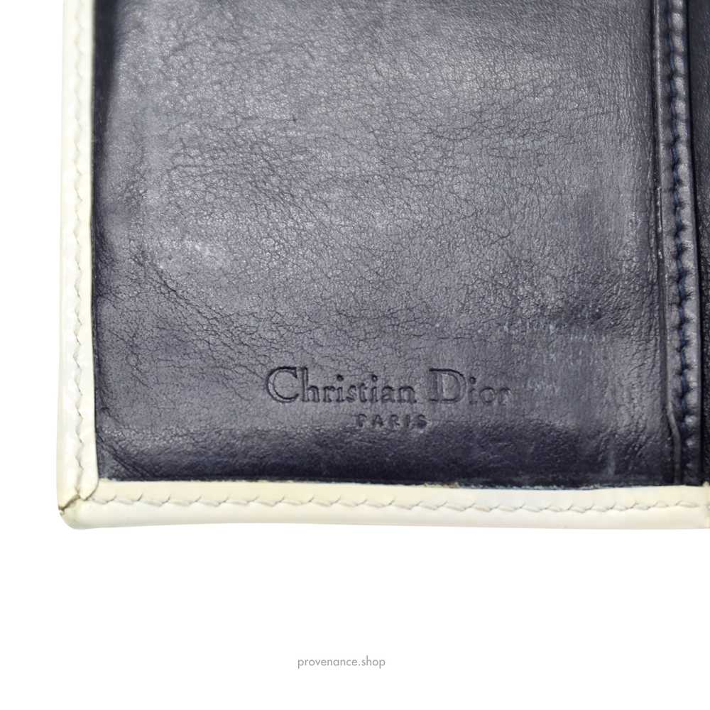 Long Wallet - Dior Trotter Oblique 1 Navy - image 8