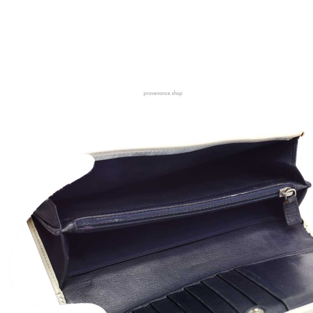 Long Wallet - Dior Trotter Oblique 1 Navy - image 9