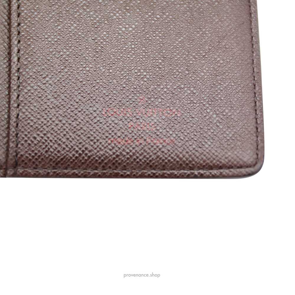 Louis Vuitton Brazza Long Wallet - Damier Ebene - image 8