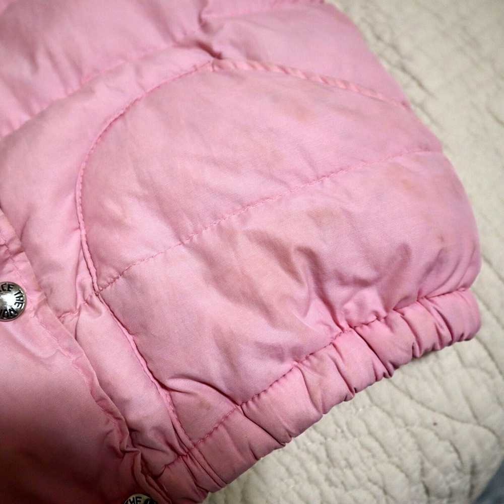 RARE 70s 80s Vintage The North Face Pink Goose Do… - image 7