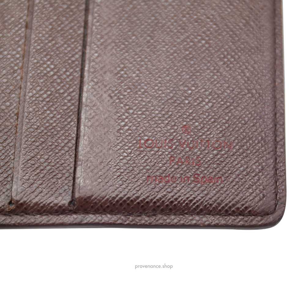 Louis Vuitton 6CC Bifold Wallet - Damier Ebene - image 6