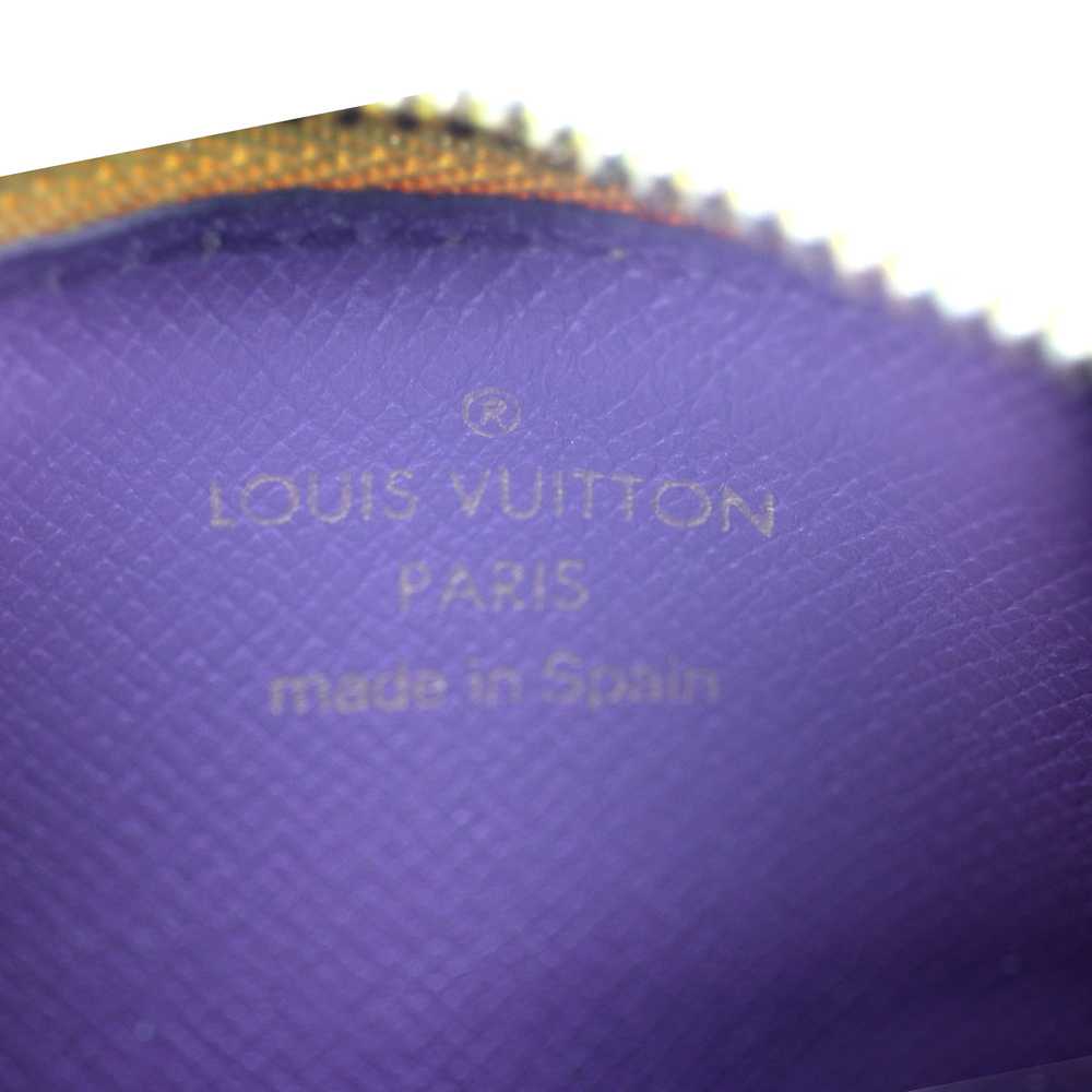 Louis Vuitton Key Pouch Cles - Tassil Yellow Epi … - image 5