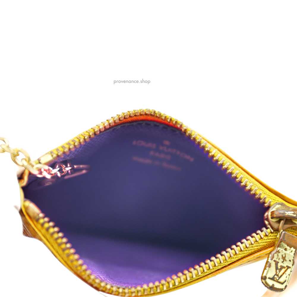 Louis Vuitton Key Pouch Cles - Tassil Yellow Epi … - image 6