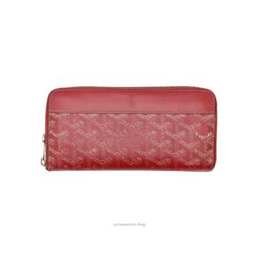 Matignon Long Wallet - Red Goyardine