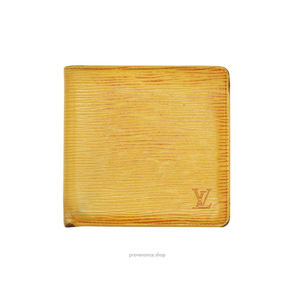 Louis Vuitton Marco Wallet - Tassil Yellow Epi Le… - image 1