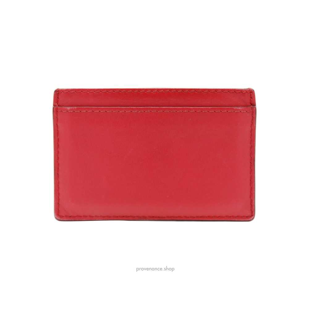 Celine Card Holder Wallet - Red Leather - image 3