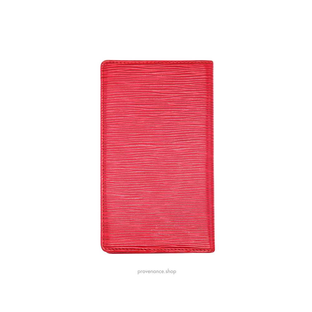 Louis Vuitton Long Wallet - Red Epi Leather - image 3