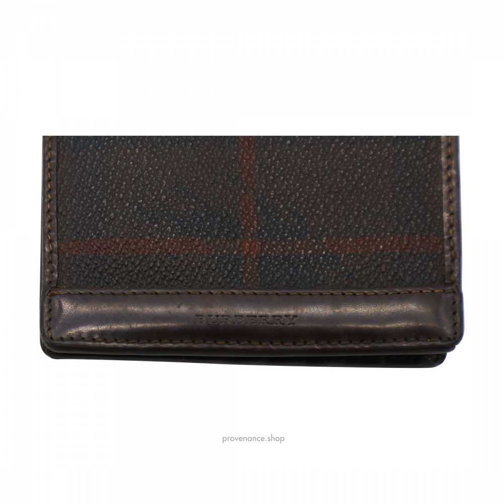 Burberry Check 10CC Bifold Wallet - Brown - image 5