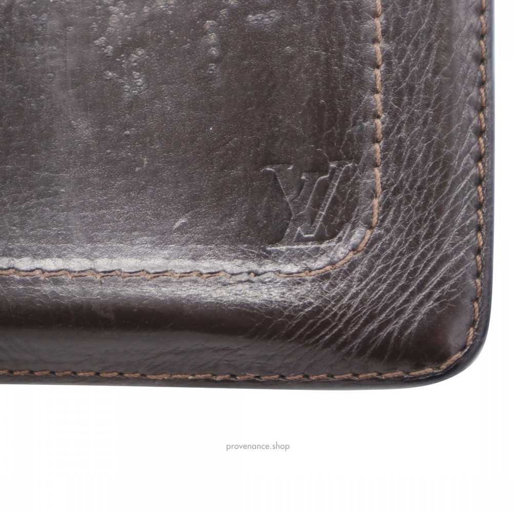 Louis Vuitton Compact Trifold Wallet - Utah Leath… - image 5