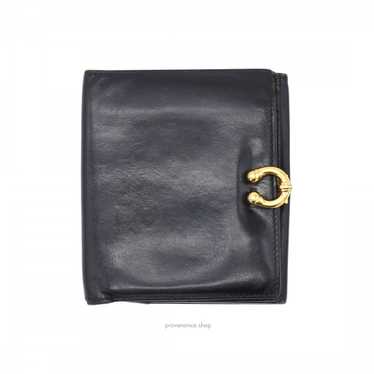 Gucci Dionysus Trifold Wallet - Navy Blue Leather