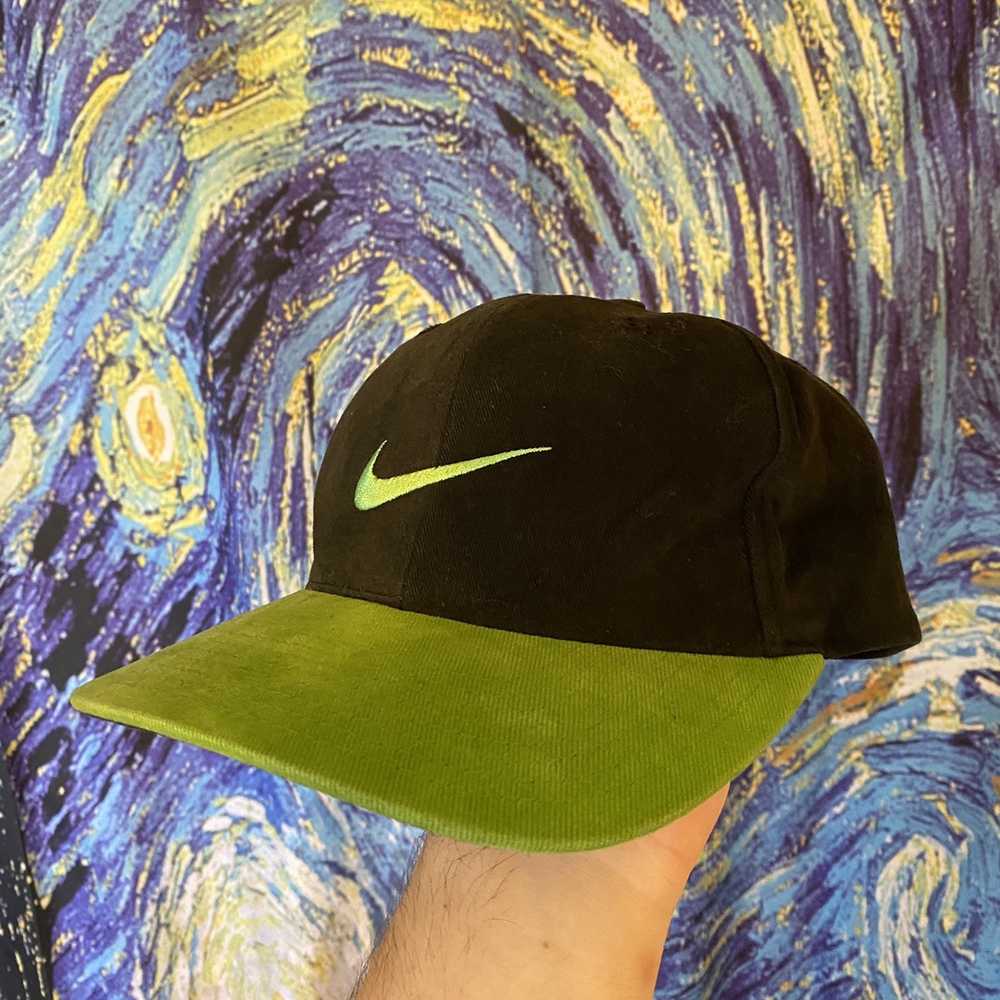 Nike Lime/Black SnapBack - image 2