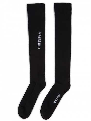 BNWT AW20 RICK OWENS "PERFORMA" KNEE HIGH SOCKS