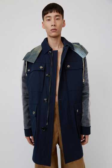 BNWT SS19 ACNE STUDIOS TWO-TONE PARKA NAVY 48