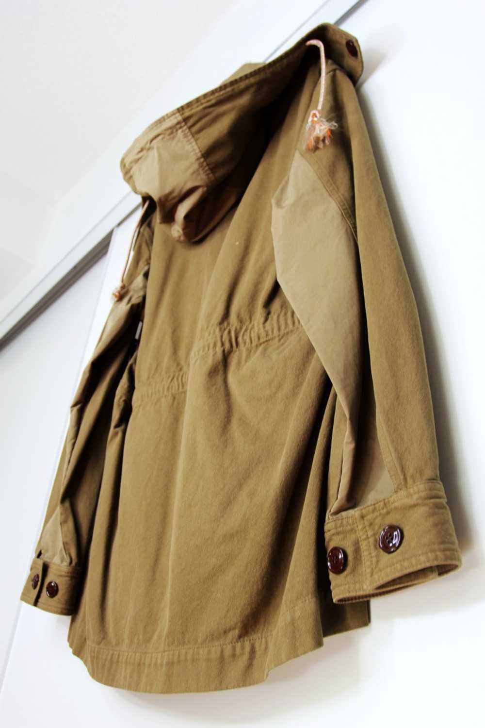 BNWT SS19 ACNE STUDIOS RELAXED PARKA OLIVE GREEN … - image 12