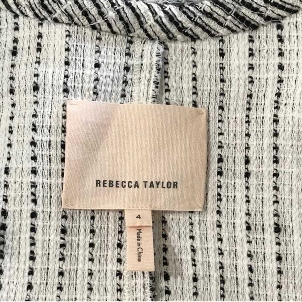 NWOT Rebecca Taylor Boucle Tweed Jacket Size 4 Fr… - image 3