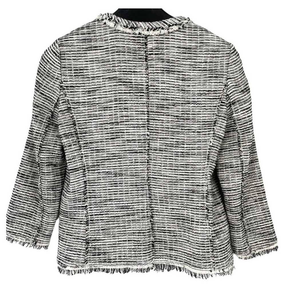 NWOT Rebecca Taylor Boucle Tweed Jacket Size 4 Fr… - image 4