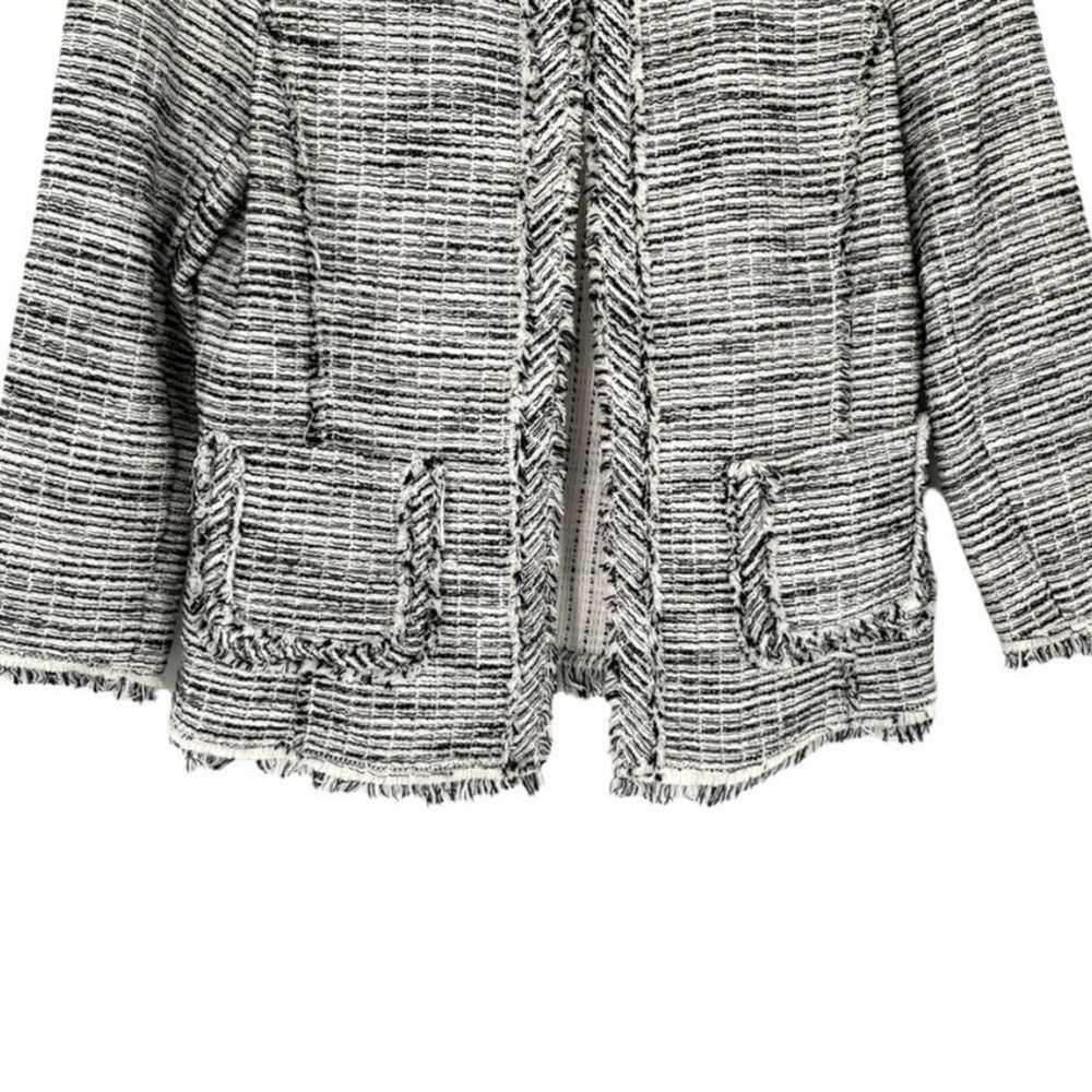 NWOT Rebecca Taylor Boucle Tweed Jacket Size 4 Fr… - image 6