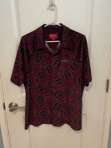 Supreme Supreme Velour Short Sleeve Shirt