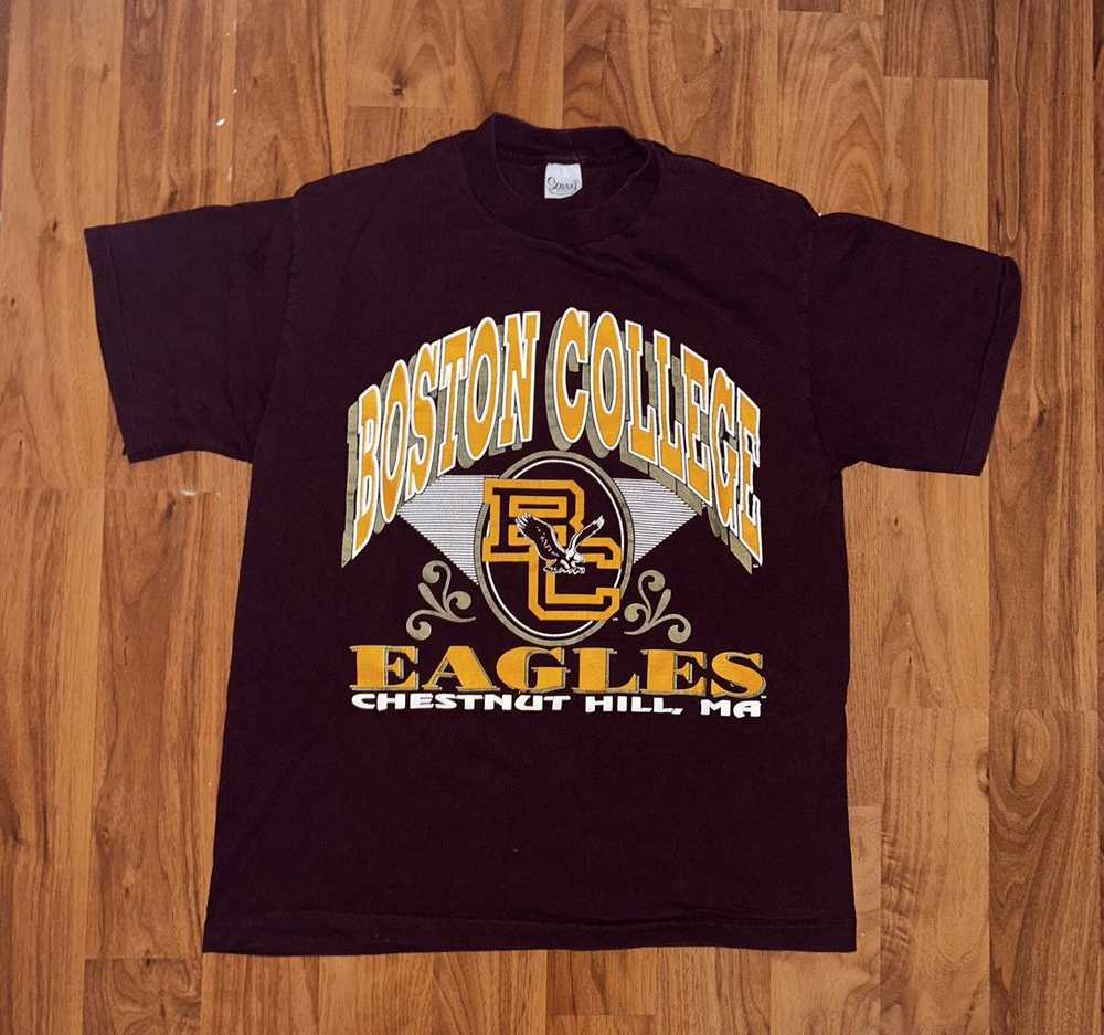 Rare × Vintage Vintage Boston College T-Shirt - image 1