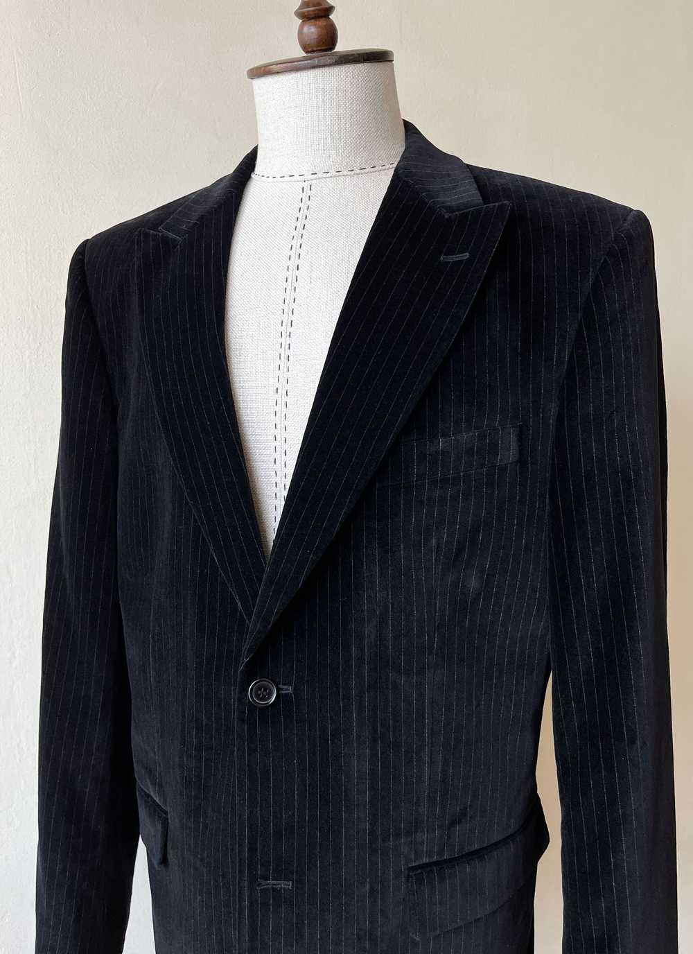 Angelo Litrico × Vintage Peak Lapels Velvet Men's… - image 3