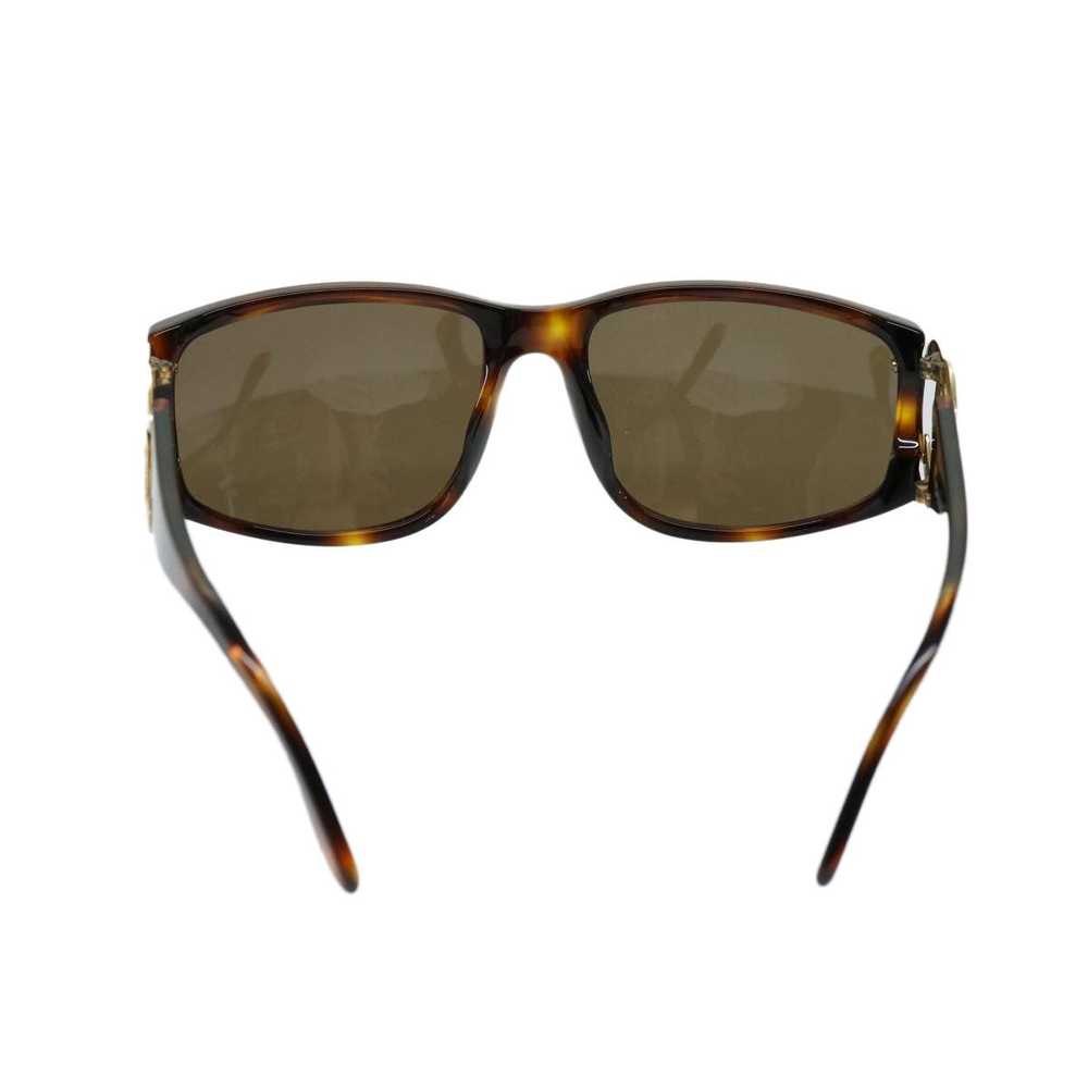 Chanel CHANEL Sunglasses plastic Brown CC Auth 69… - image 3