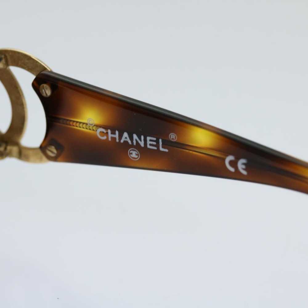 Chanel CHANEL Sunglasses plastic Brown CC Auth 69… - image 8
