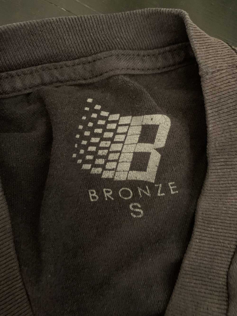 Bronze 56k Bronze 56k t-shirt metal tire logo - image 3