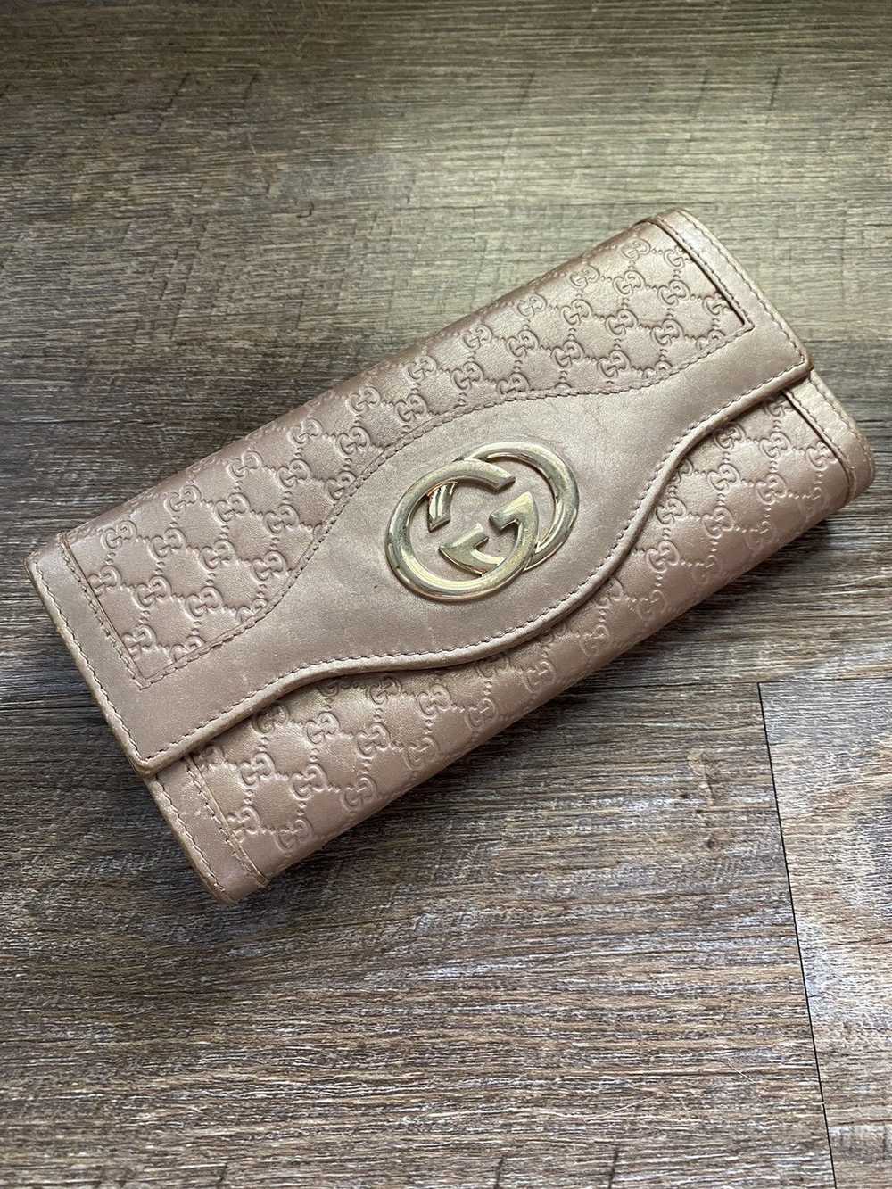 Gucci Gucci GG Interlock Guccissima long wallet - image 1