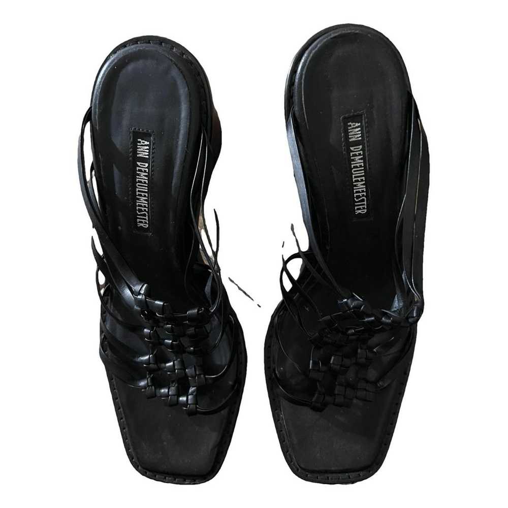 Ann Demeulemeester Leather sandal - image 1