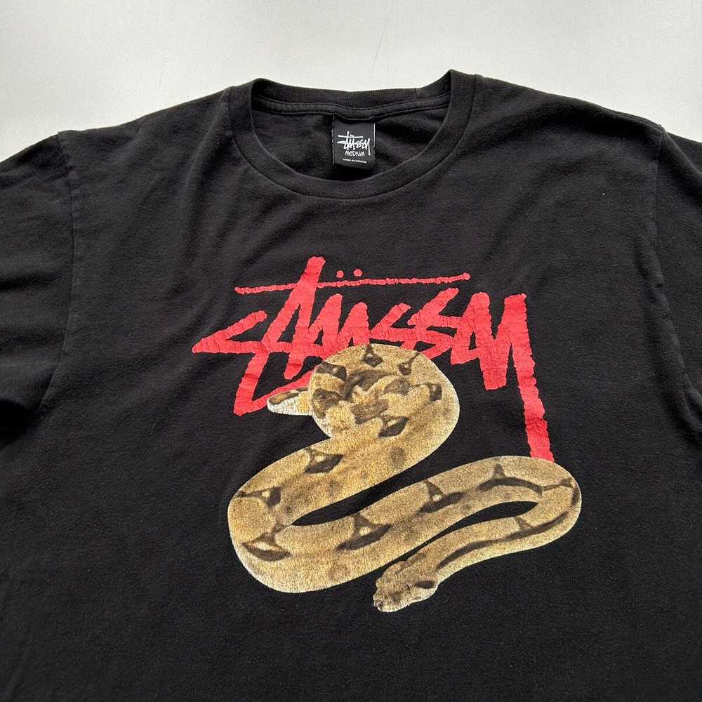 Stussy × Vintage Vintage 2000s Stussy Snake Graph… - image 2