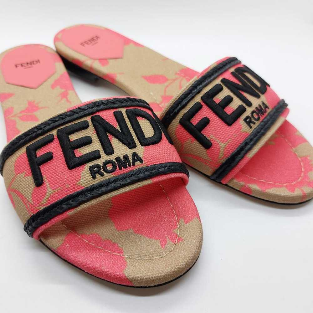Fendi Cloth flip flops - image 7