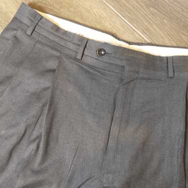 Canali Proposta Wool Dress Pants Gray 39x33