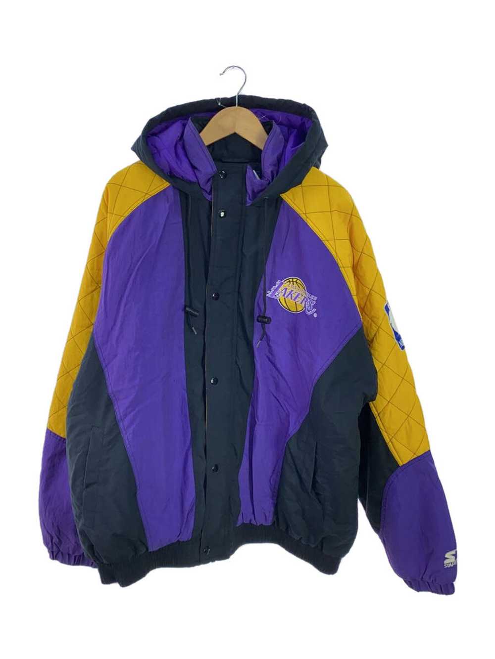Men's Starter 90S/Lakers/Jacket/Xxl/Nylon/Pup - image 2