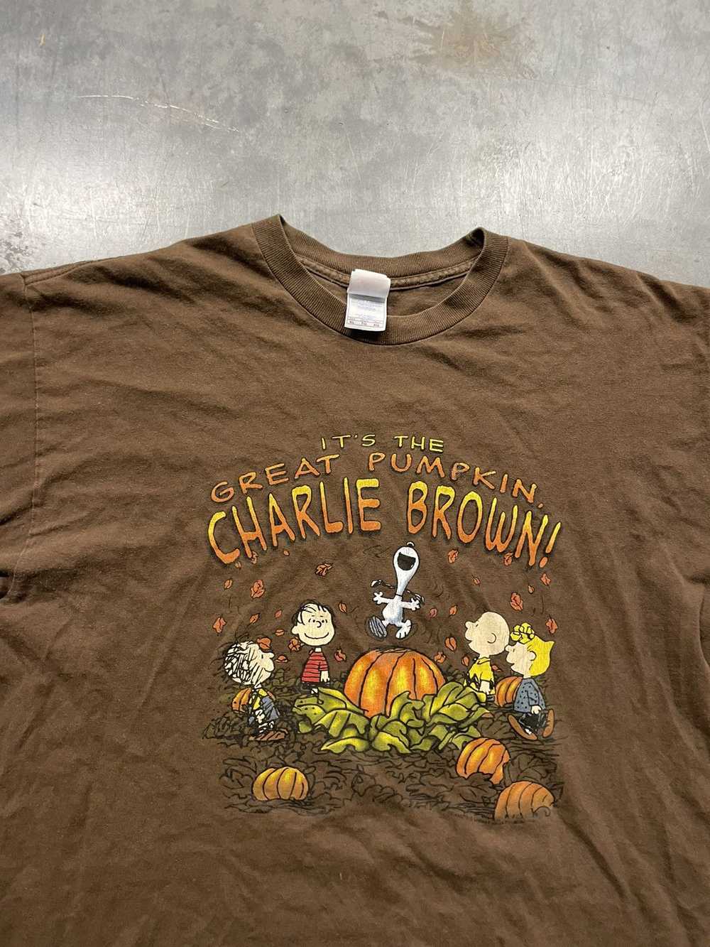Vintage Vintage Y2K Peanuts Great Pumpkin Charlie… - image 2