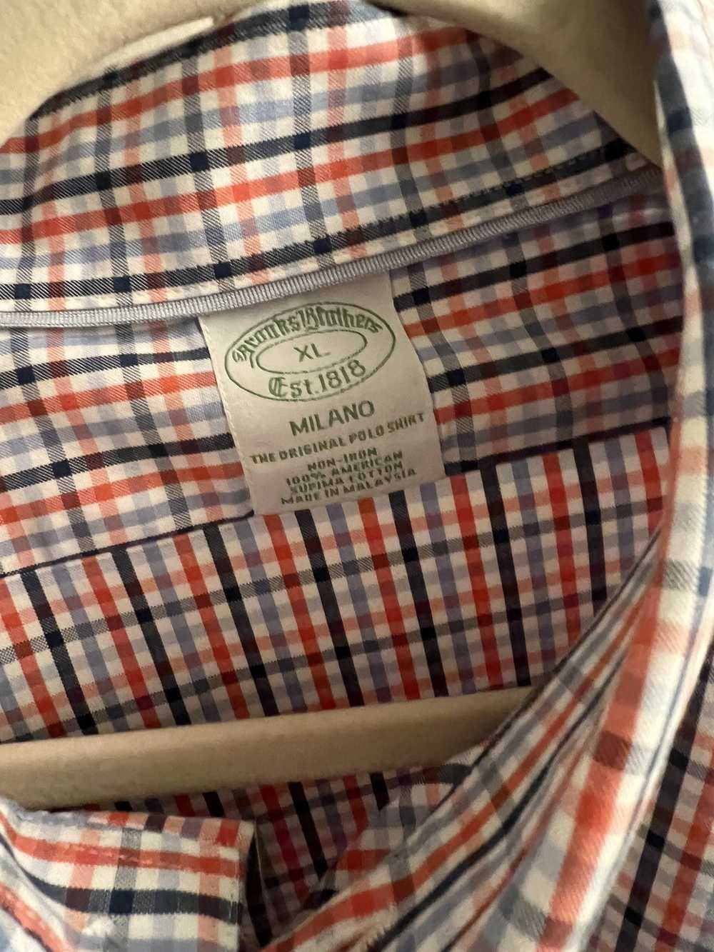 Brooks Brothers Milano Fit Sport Shirt - image 3