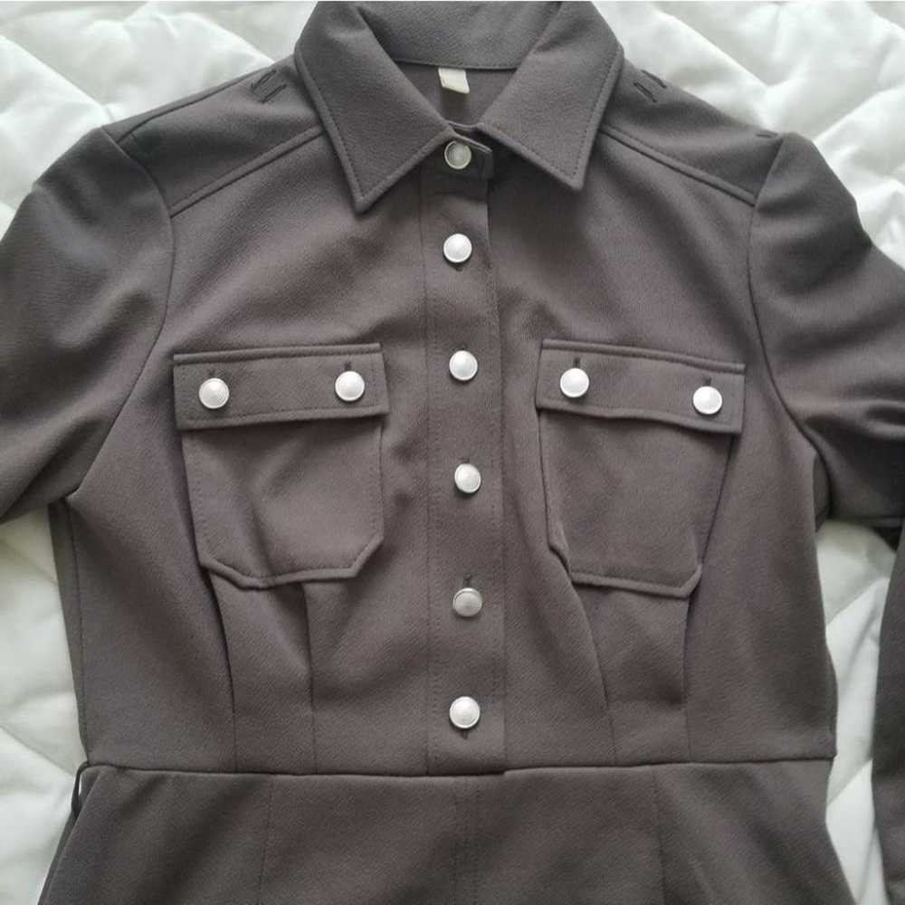 VINTAGE Military Cargo Belted Shirt Dress - M - image 7