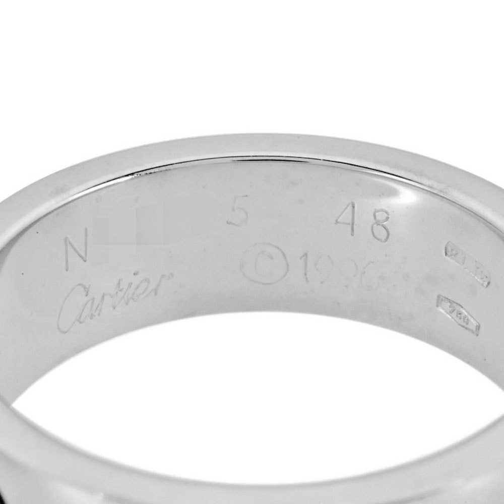 Cartier CARTIER LOVE Ring #48 K18WG Women's IT1A8… - image 3