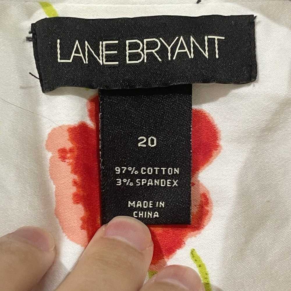 Lane Bryant Midi Sleeveless Button Dress Women 20… - image 2