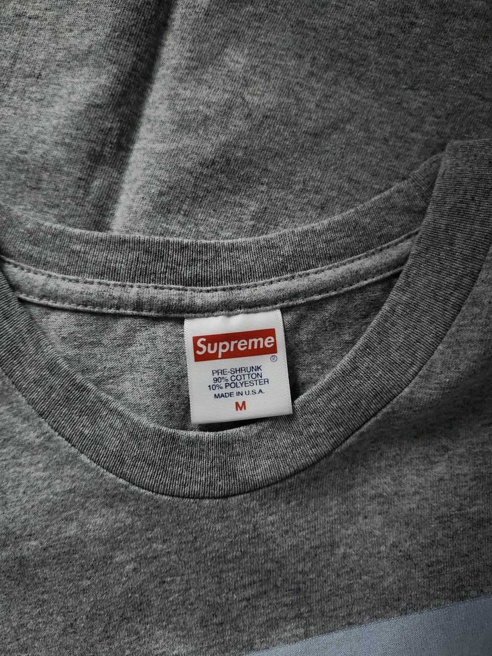 Supreme Supreme Flag T Shirt Grey - image 3