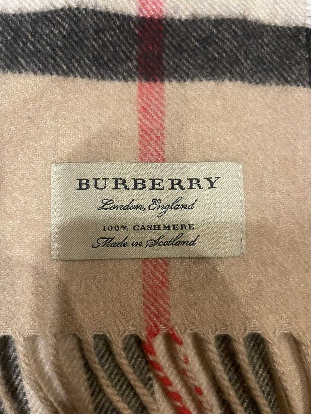 Burberry Cashmere Burberry scarf - image 3