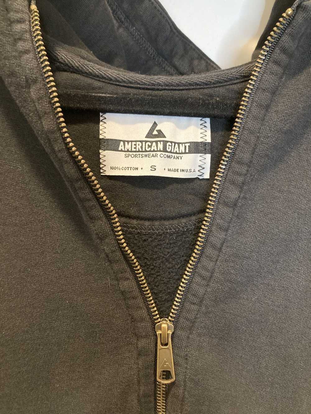 American Giant American Giant zip up hoodie - image 2