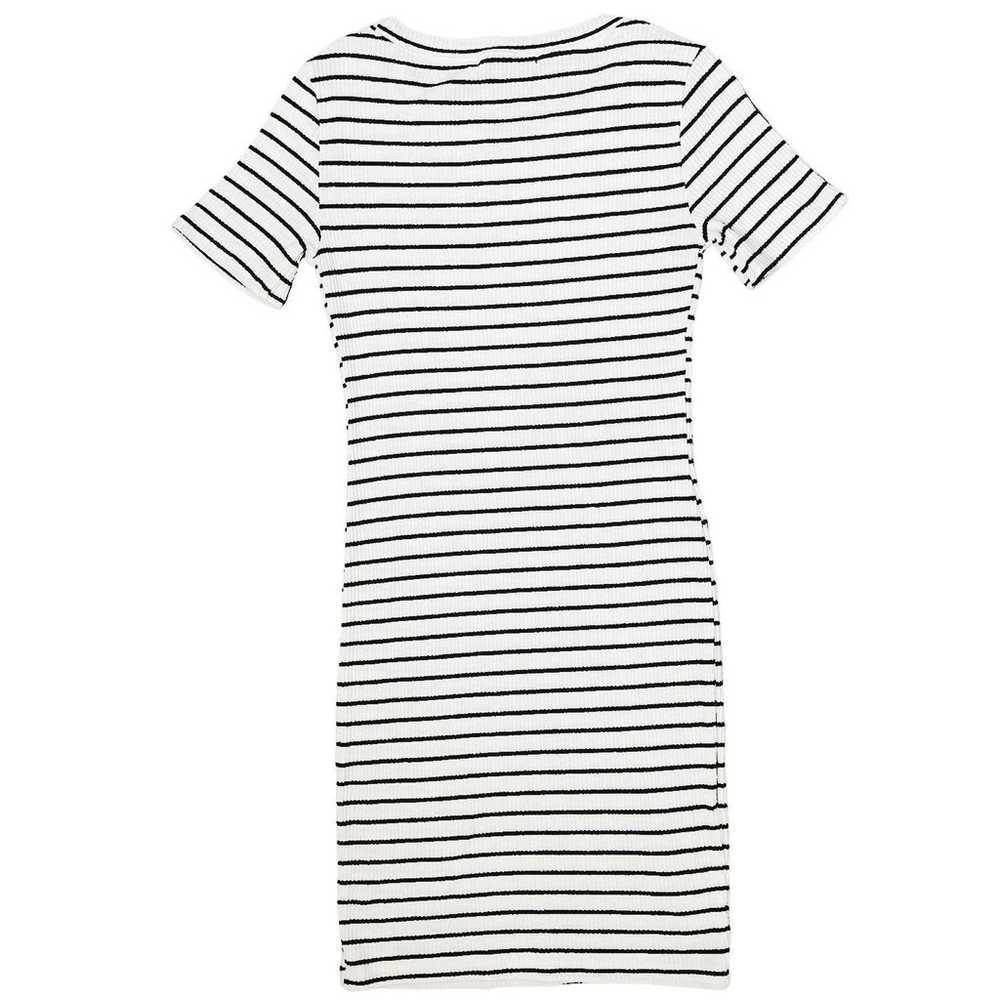 Forever 21 Womens Short Sleeve Ribbed Crew Neck S… - image 2