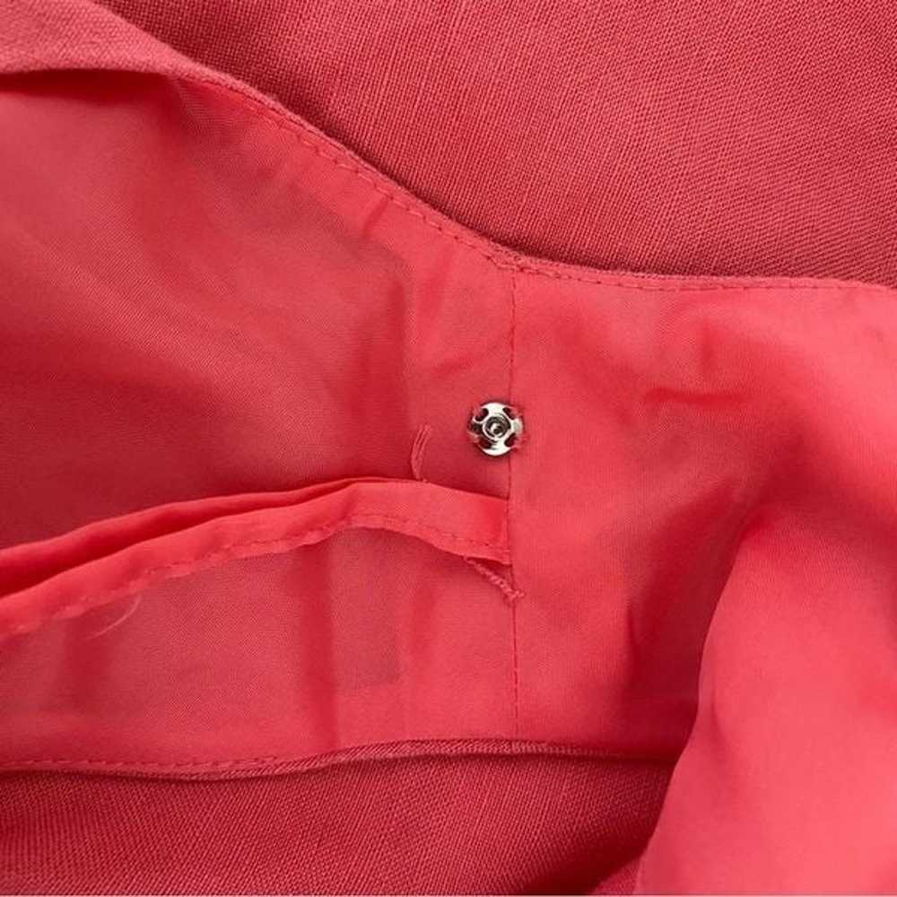 Talbots Sleeveless Linen Dress Jacket Pockets Sui… - image 12